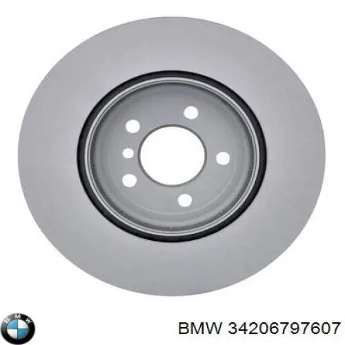 Tarcza hamulcowa tylna BMW 34206797607 cena, od 105,67 USD