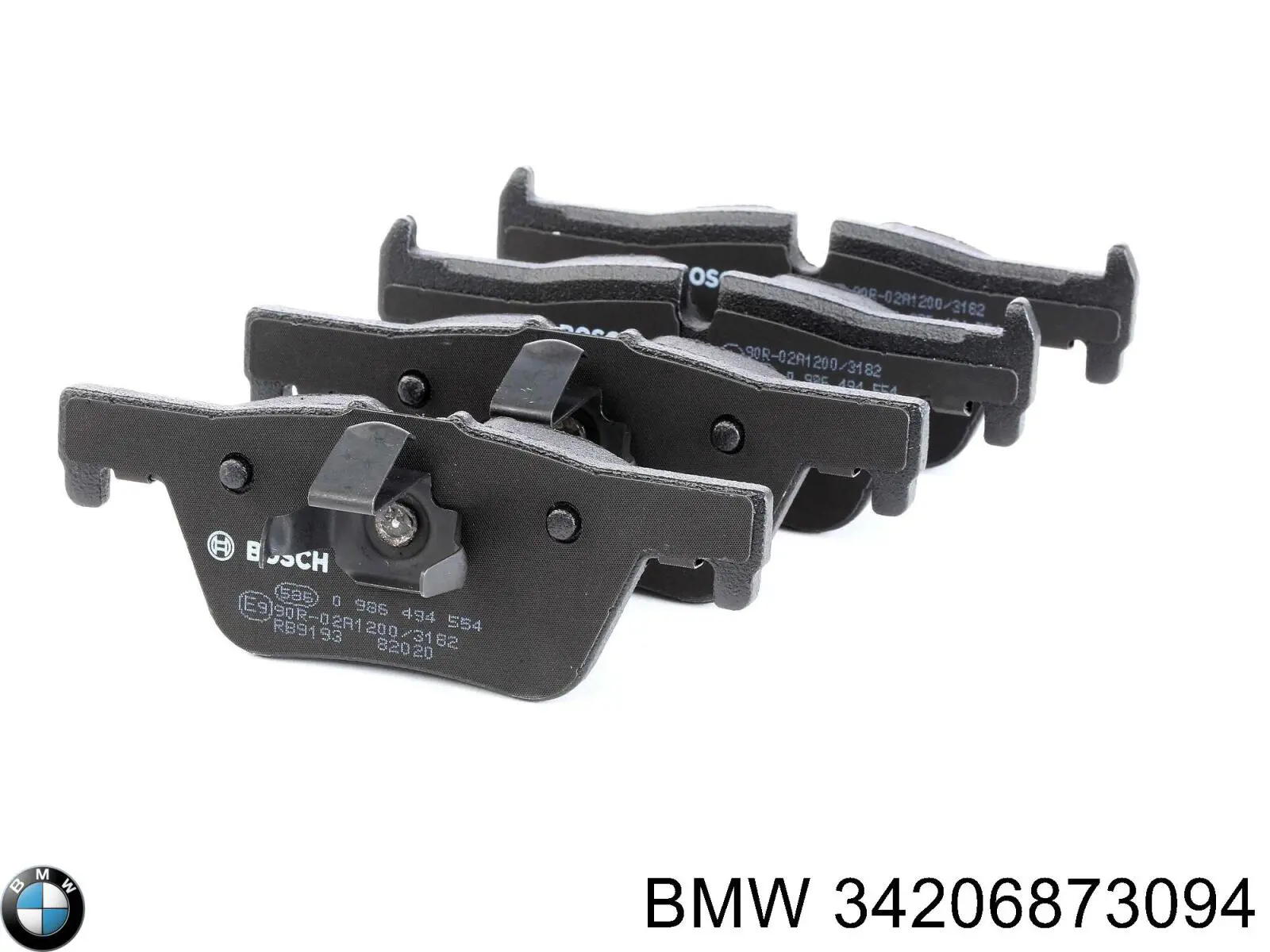Okładziny (klocki) do hamulców tarczowych tylne BMW 34206873094 cena, od 25,65 USD