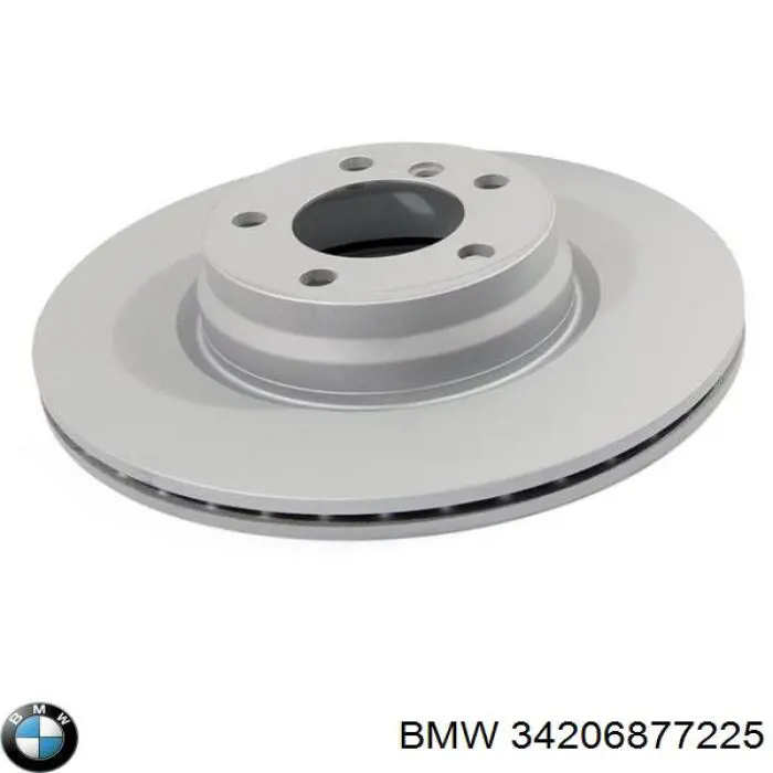 34206877225 BMW Tarcza hamulcowa tylna