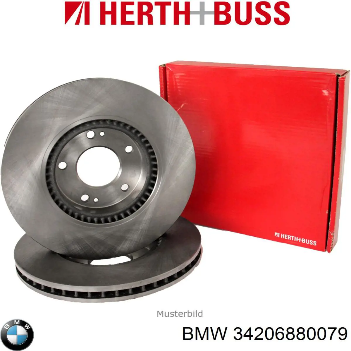 34206880079 BMW Tarcza hamulcowa tylna