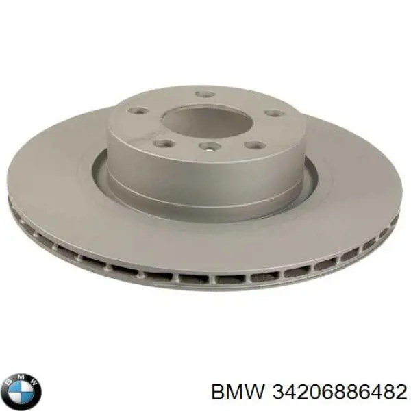 34206886482 BMW Tarcza hamulcowa tylna