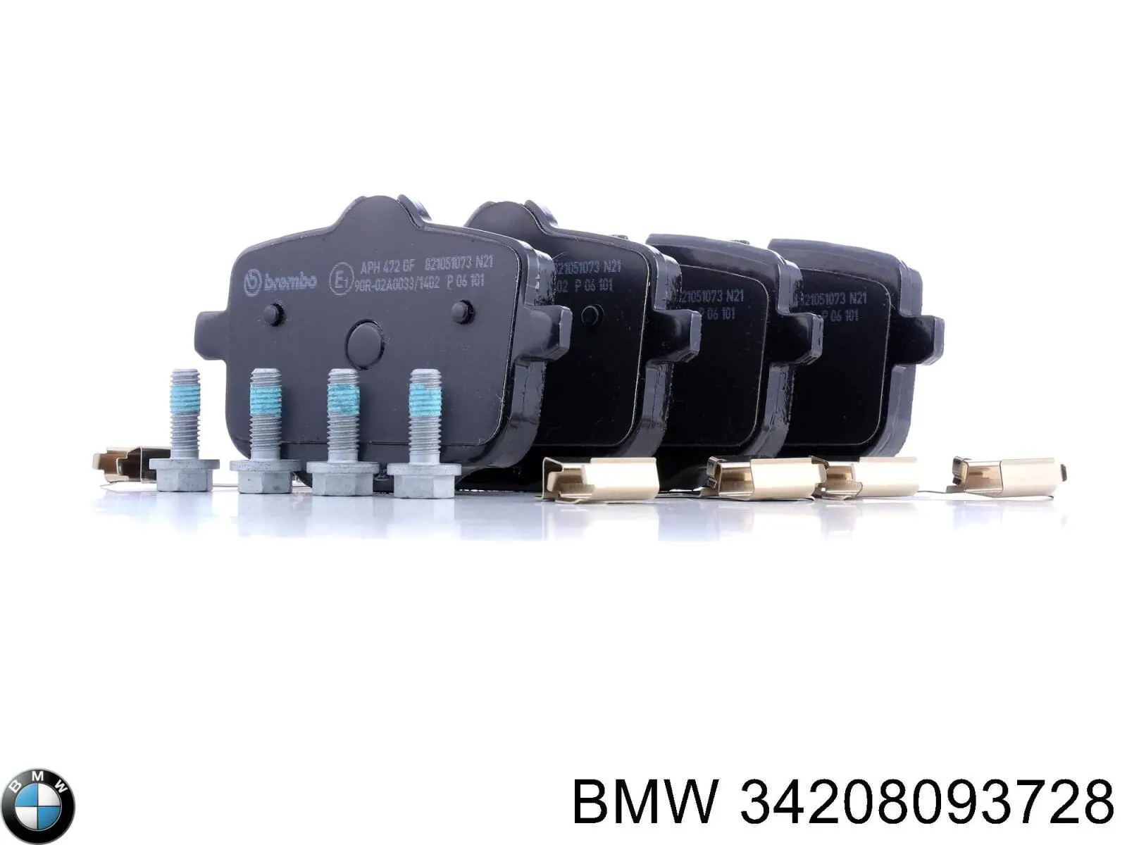 Okładziny (klocki) do hamulców tarczowych tylne BMW 34208093728 cena, od 29,63 USD