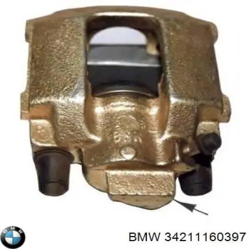 Zacisk hamulcowy tylny lewy BMW 34211160397 cena, od 58,71 USD