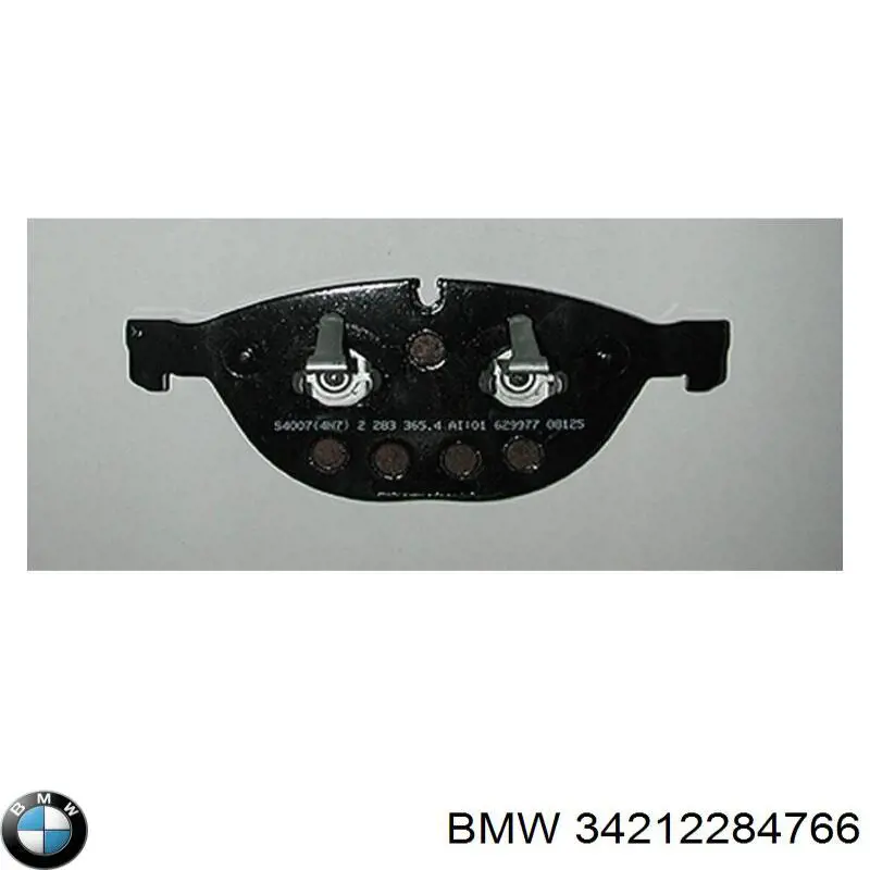 34212284766 BMW Okładziny (klocki) do hamulców tarczowych tylne