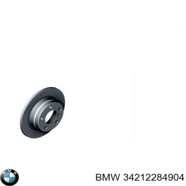 34212284904 BMW Tarcza hamulcowa przednia