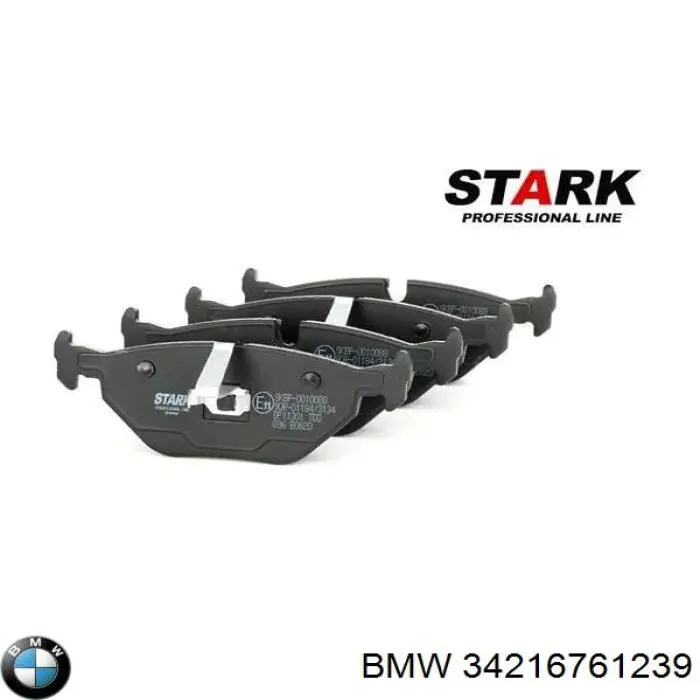 Okładziny (klocki) do hamulców tarczowych tylne BMW 34216761239 cena, od 19,41 USD