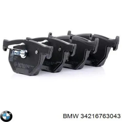 Okładziny (klocki) do hamulców tarczowych tylne BMW 34216763043 cena, od 35,45 USD