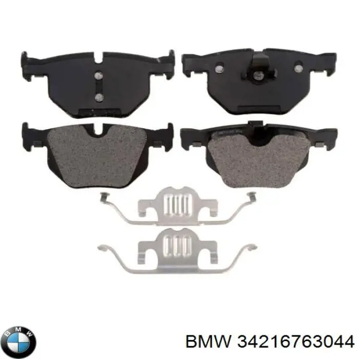 Okładziny (klocki) do hamulców tarczowych tylne BMW 34216763044 cena, od 26,68 USD