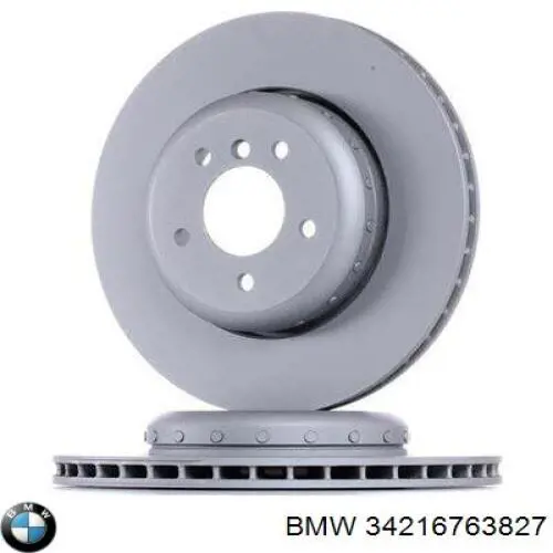 Tarcza hamulcowa tylna 34216763827 BMW