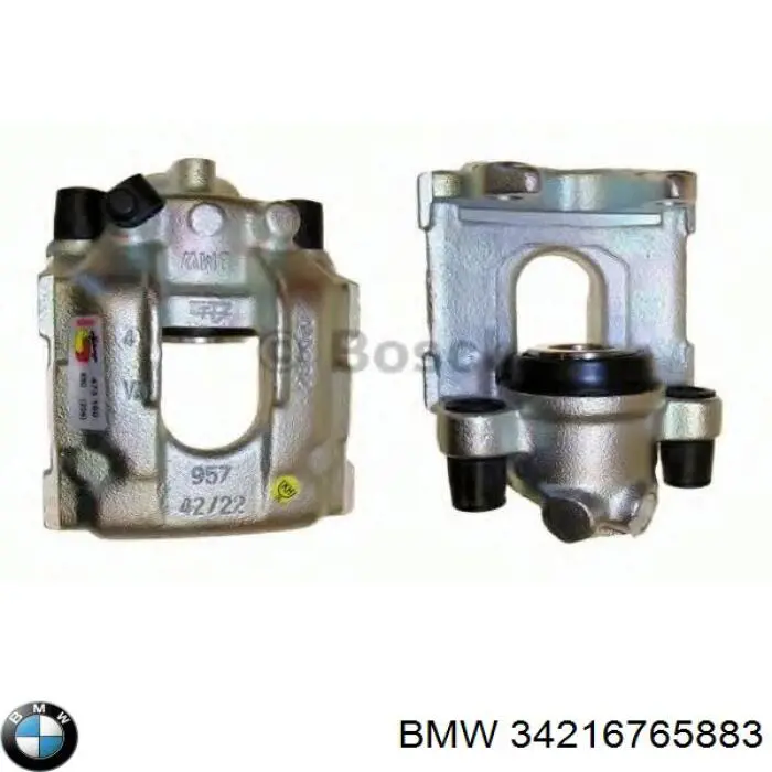 Zacisk hamulcowy tylny lewy 34216765883 BMW