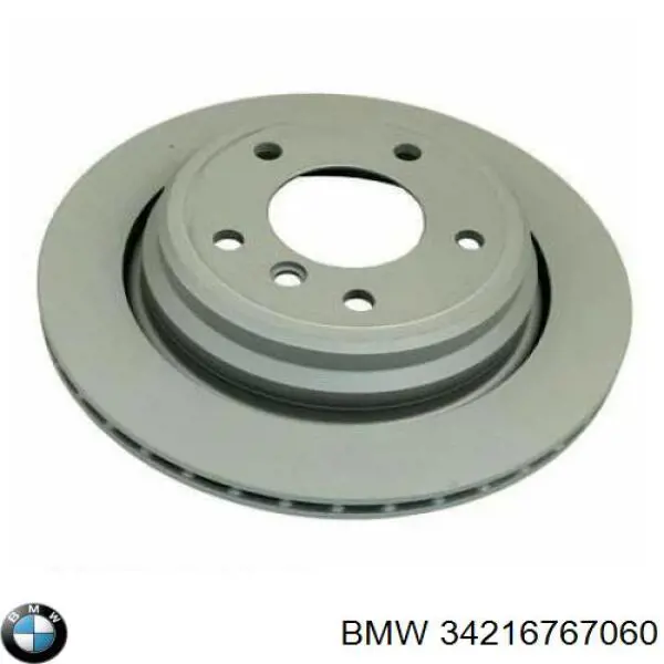 Tarcza hamulcowa tylna BMW 34216767060 cena, od 45,09 USD