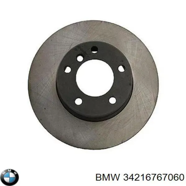34216767060 BMW Tarcza hamulcowa tylna