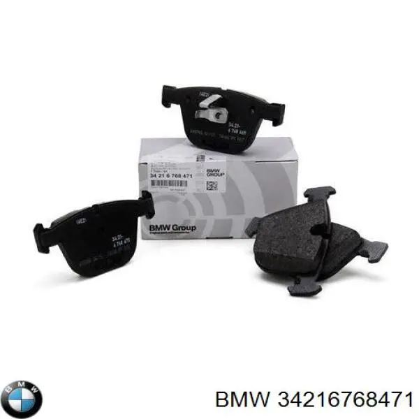 Okładziny (klocki) do hamulców tarczowych tylne BMW 34216768471 cena, od 29,56 USD