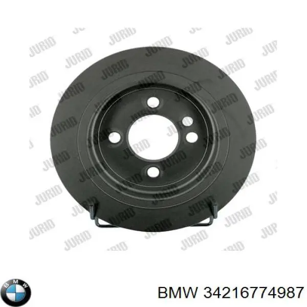 34216774987 BMW Tarcza hamulcowa tylna