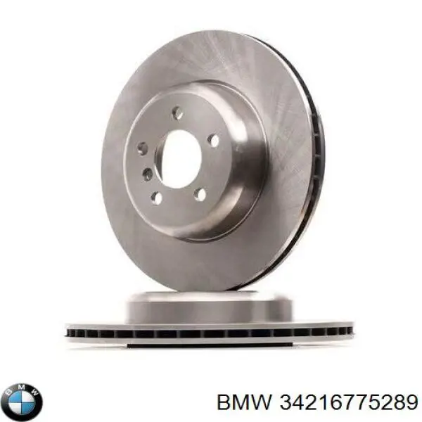 Do koszyka 34216775289 BMW Tarcza hamulcowa tylna