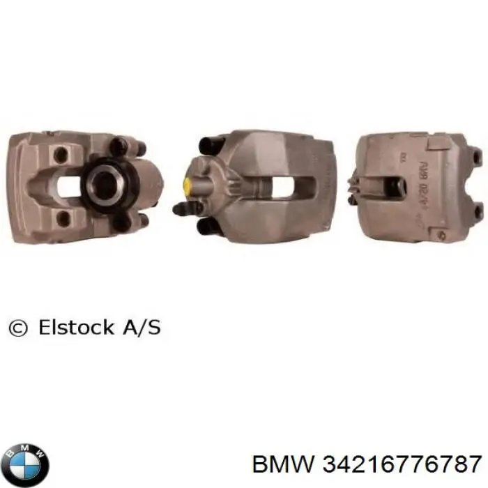 Zacisk hamulcowy tylny lewy BMW 34216776787 cena, od 107,26 USD