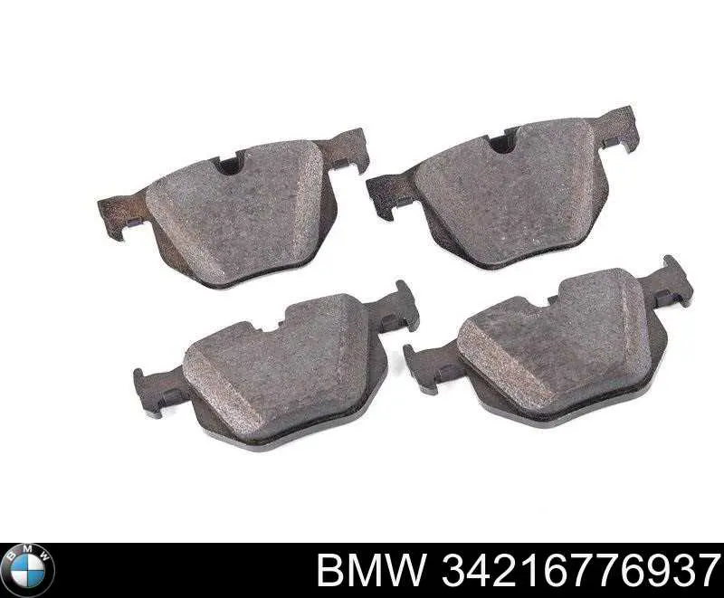 Okładziny (klocki) do hamulców tarczowych tylne BMW 34216776937 cena, od 24,33 USD