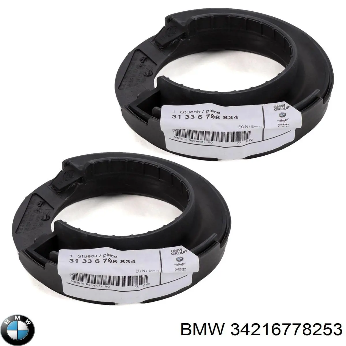Do koszyka 34216778253 BMW Osłona tarczy hamulcowej tylnej lewa