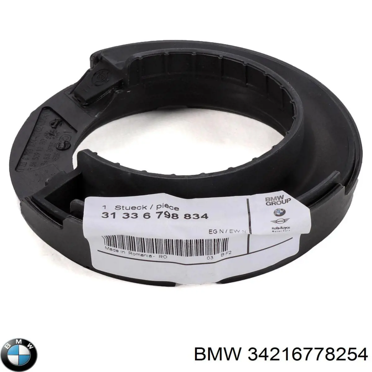 Do koszyka 34216778254 BMW Osłona tarczy hamulcowej tylnej prawa