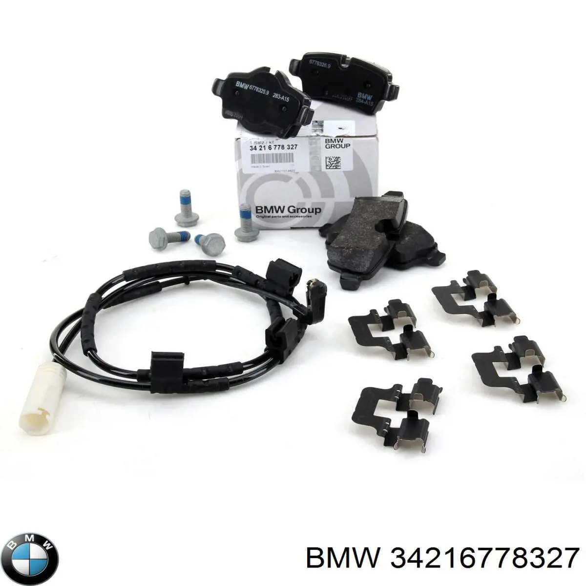 Do koszyka 34216778327 BMW Okładziny (klocki) do hamulców tarczowych tylne