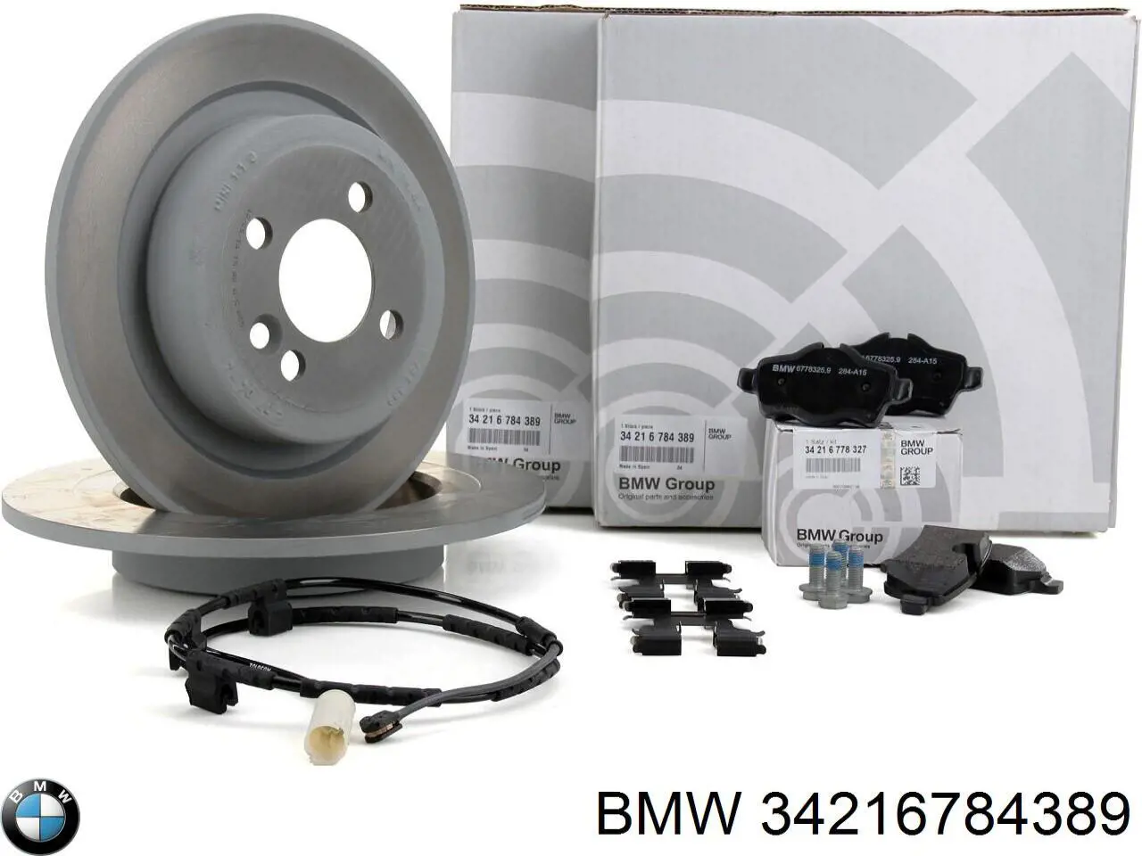 Do koszyka 34216784389 BMW Tarcza hamulcowa tylna
