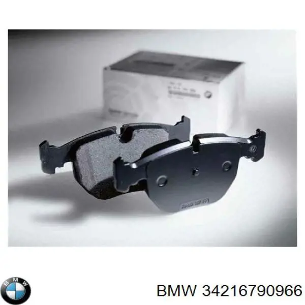 Okładziny (klocki) do hamulców tarczowych tylne BMW 34216790966 cena, od 28,97 USD