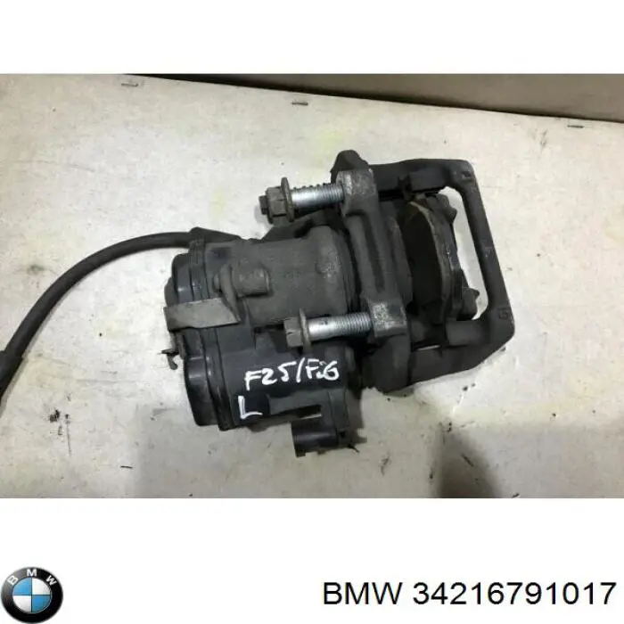 Do koszyka 34216791017 BMW Zacisk hamulcowy tylny lewy