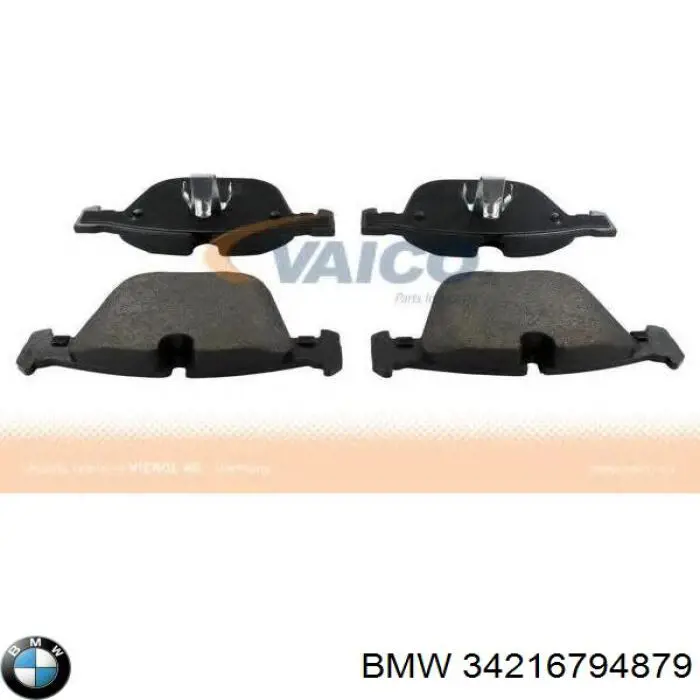 Okładziny (klocki) do hamulców tarczowych tylne BMW 34216794879 cena, od 35,03 USD
