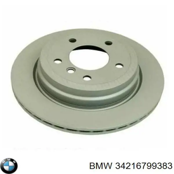 Tarcza hamulcowa tylna BMW 34216799383 cena, od 68,60 USD