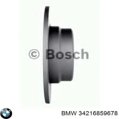 Do koszyka 34216859678 BMW Tarcza hamulcowa tylna