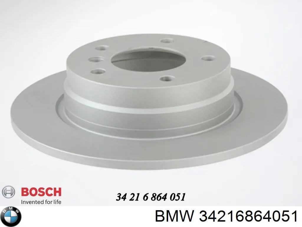 Tarcza hamulcowa tylna BMW 34216864051 cena, od 40,45 USD