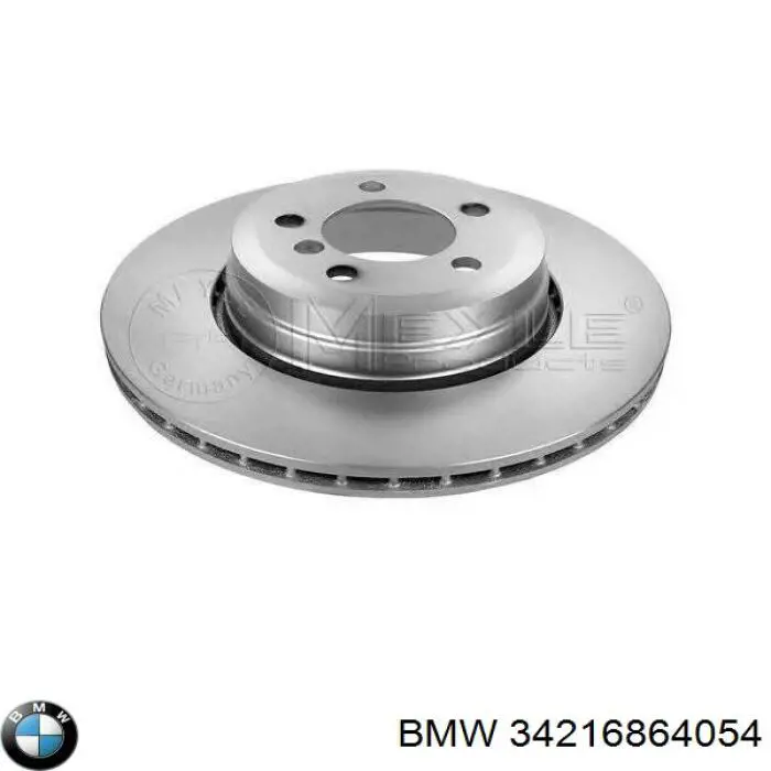 Do koszyka 34216864054 BMW Tarcza hamulcowa tylna