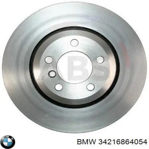 Tarcza hamulcowa tylna BMW 34216864054 cena, od 103,49 USD