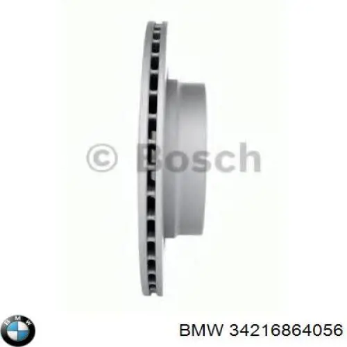 Tarcza hamulcowa tylna 34216864056 BMW