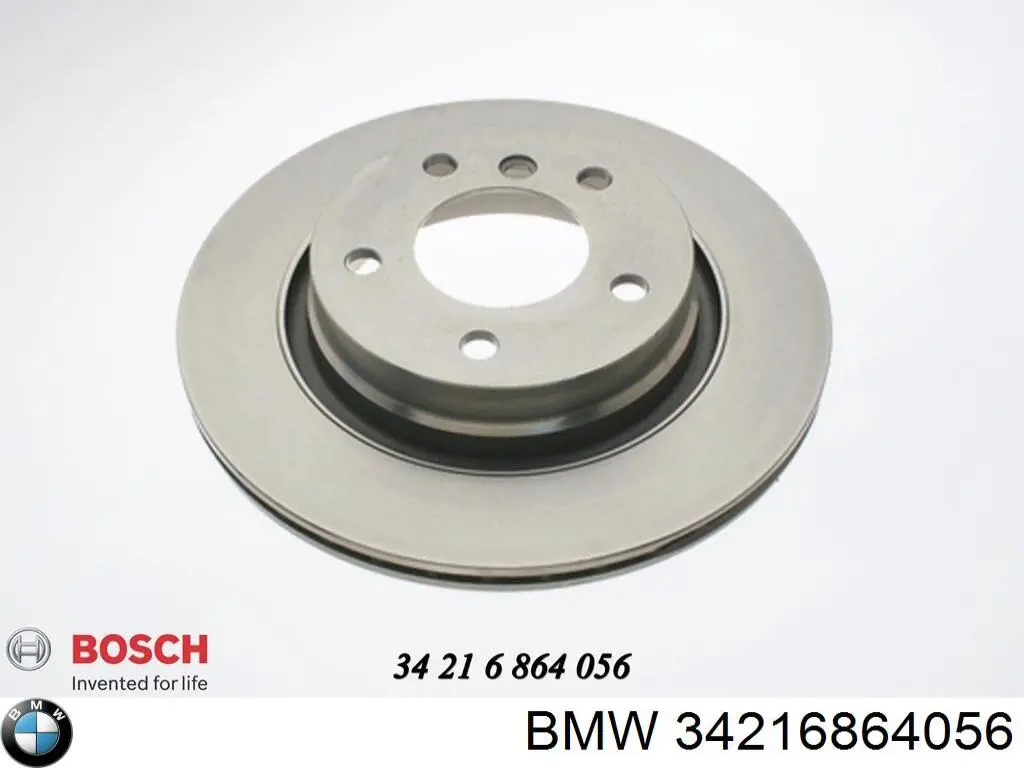 Tarcza hamulcowa tylna BMW 34216864056 cena, od 55,69 USD