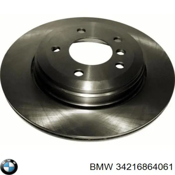 Tarcza hamulcowa tylna BMW 34216864061