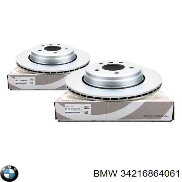 Tarcza hamulcowa tylna BMW 34216864061 cena, od 100,39 USD