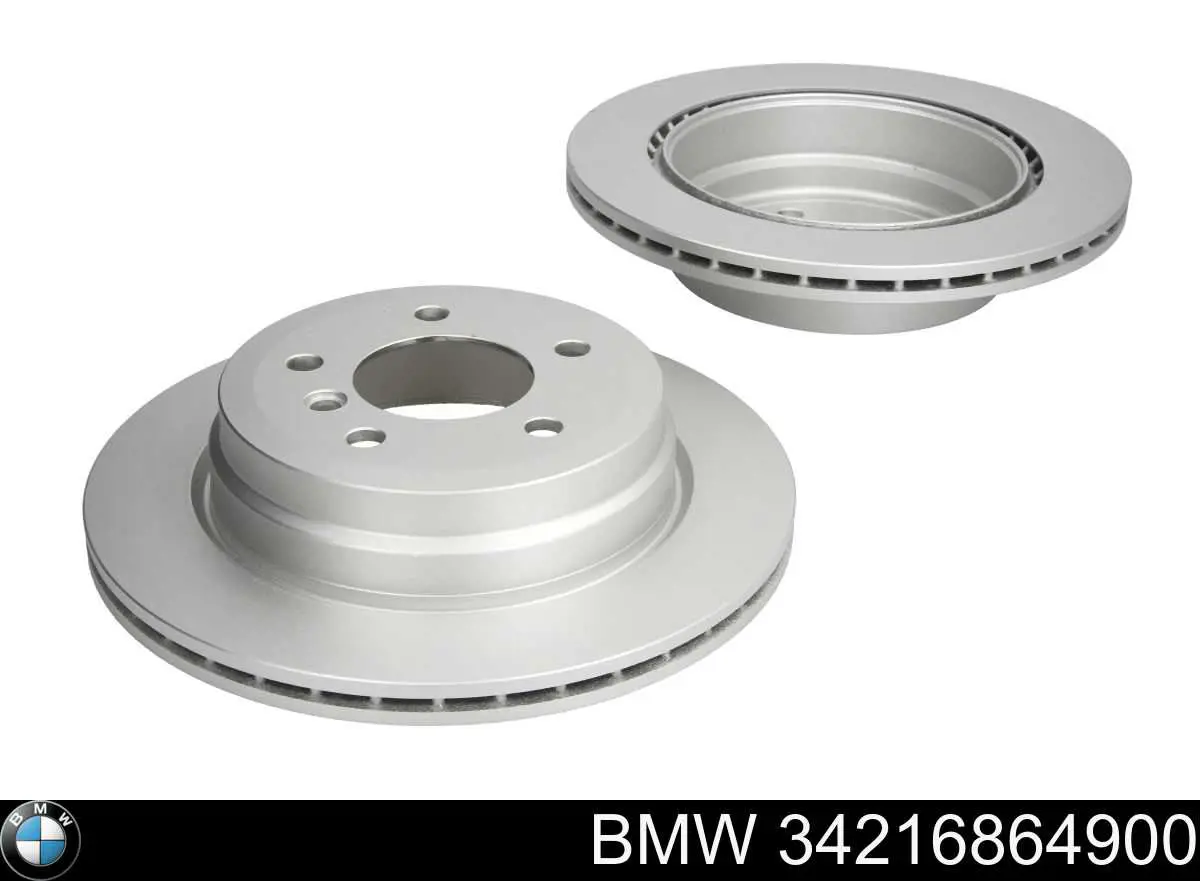 Tarcza hamulcowa tylna BMW 34216864900 cena, od 64,52 USD