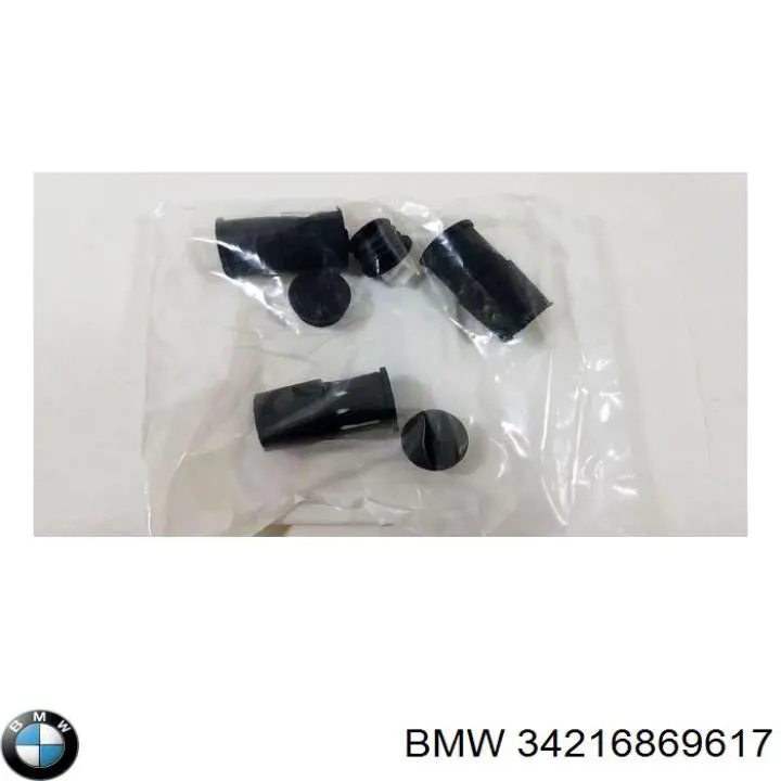Do koszyka 34216869617 BMW Zestaw naprawczy zacisku hamulcowego przedniego