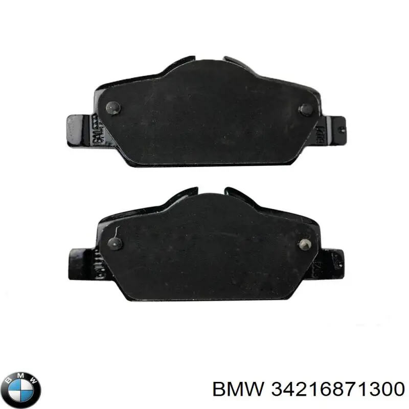 Okładziny (klocki) do hamulców tarczowych tylne BMW 34216871300 cena, od 25,49 USD