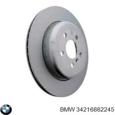 Tarcza hamulcowa tylna 34216882245 BMW