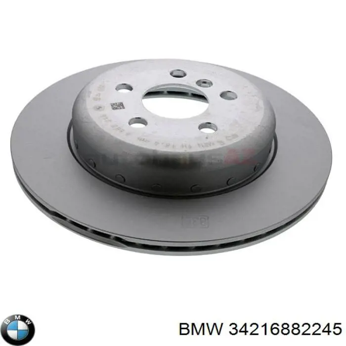 34216882245 BMW Tarcza hamulcowa tylna