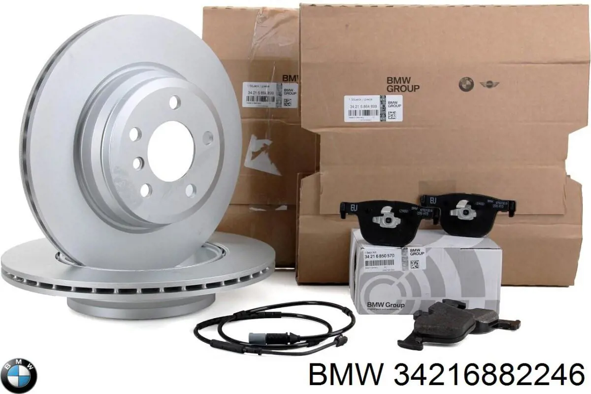 Tarcza hamulcowa tylna BMW 34216882246 cena, od 228,65 USD