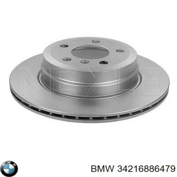 Tarcza hamulcowa tylna BMW 34216886479 cena, od 61,95 USD