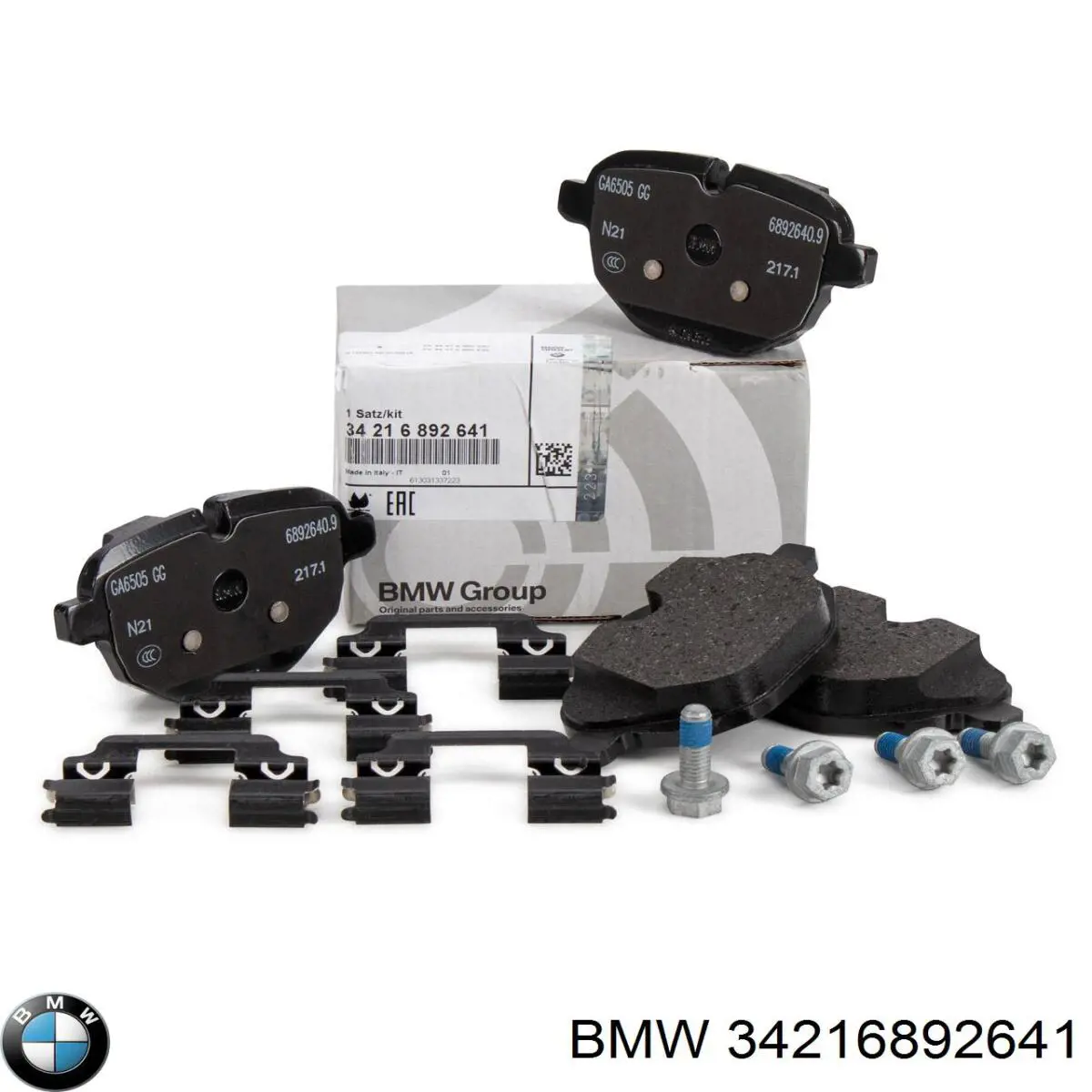 Okładziny (klocki) do hamulców tarczowych tylne BMW 34216892641 cena, od 25,98 USD