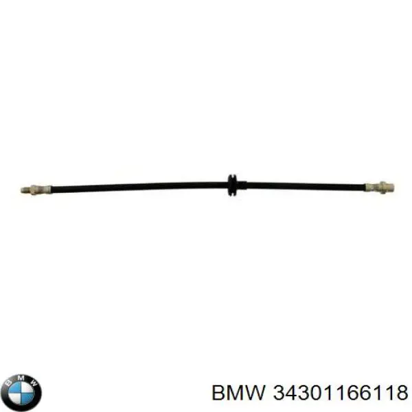Przewód hamulcowy przedni BMW 34301166118 cena, od 13,72 USD