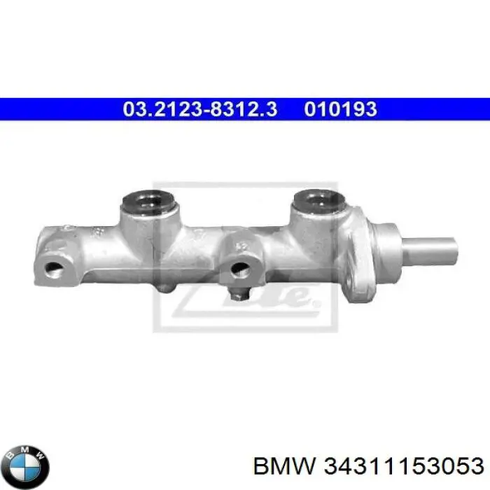 Do koszyka Główny cylinder hamulców BMW 5  E28