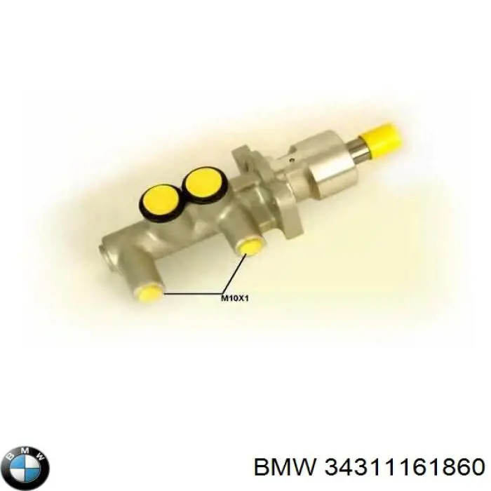 Do koszyka 34311161860 BMW Główny cylinder hamulców