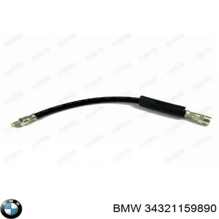 Do koszyka 34321159890 BMW Przewód hamulcowy tylny