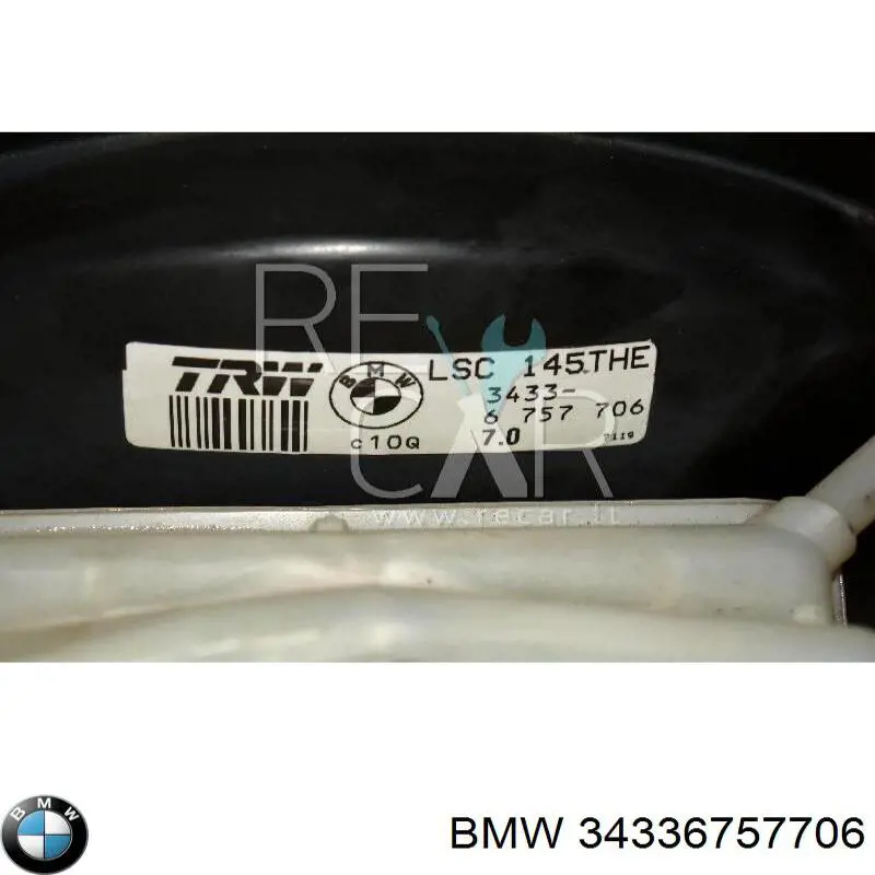 34336757706 BMW Wzmacniacz próżniowy hamulców